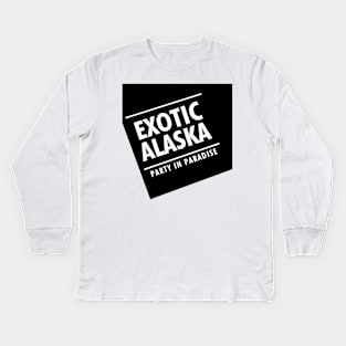 Exotic Alaska Kids Long Sleeve T-Shirt